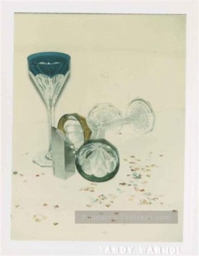Comité 2000 Copas de champán Andy Warhol Pinturas al óleo